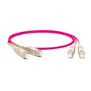 Патч-корд optic MM 50/125(OM4) SC-SC 2.0 мм duplex 10G/40G LSZH 3 м