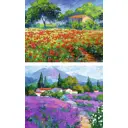 Постер Краски природы 50x70 см 2 шт.