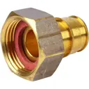 Штуцер Uponor 3/4"x20 мм ВР латунь 1023016