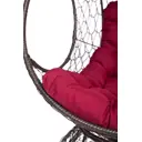 Кресло садовое КР-001 Patio 108 см x 102 см x 134 см искусственный ротанг коричневый