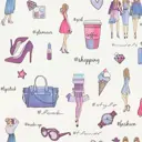 Обои флизелиновые Home Color Girls бежевые HC71384-16 1.06 м