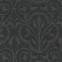 Обои текстильные Cosca Traditional Prints 0.91 м цвет черный СПБ017560