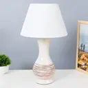 Настольная лампа RISALUX 9107931 цвет белый