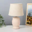Настольная лампа RISALUX 7984489 цвет бежевый