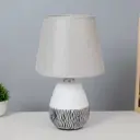 Настольная лампа RISALUX 9107938 цвет белый