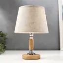 Настольная лампа RISALUX 5448852 цвет коричневый