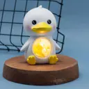 Ночник светодиодный NOBRAND Duck 83 2104-8A на батарейках, с выключателем