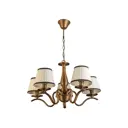 Светильник подвесной TOPLIGHT TL5650D-05BS Daniela 5 ламп 10 м² цвет латунь