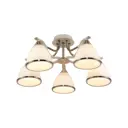 Люстра потолочная TOPLIGHT TL3670X-05AB Sheena 5 ламп 10 м² цвет античная бронза