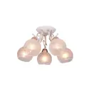 Люстра потолочная TOPLIGHT TL3790X-05WH Melissa 5 ламп 10 м² цвет белый