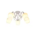 Люстра потолочная TOPLIGHT TL1133-5D Abegail 5 ламп 10 м² цвет белый