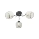 Люстра потолочная TOPLIGHT TL7400X-03BC Krystal 3 лампы 6 м² цвет черный