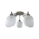 Люстра потолочная TOPLIGHT TL7370X-05AB Lora 5 ламп 10 м² цвет античная бронза