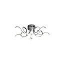 Люстра подвесная светодиодная TOPLIGHT TL1142-75H Gladys 8 м² нейтральный белый свет цвет хром
