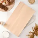 Доска разделочная Доляна Классика 50x30x3 см с потайными ручками массив березы