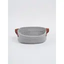Корзина Storidea 30x10x20 см хлопок цвет серый