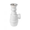 Сифон для мойки Wirquin 30718024 D70 мм решетка белый
