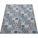 Ковер Нева Тафт Принт 6533100230076202455 400x550см цвет синий