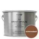 Грунт-эмаль 3 в 1 ELCON 00-00462663 цвет коричневый 2 л