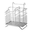 Подставка для столовых приборов Amix 15x18.50x11.50 см сталь цвет хром