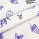 Рогожка "Сиреневая дымка" Sovushka 150см x 200см, 100% хлопок