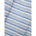 Трикотаж полосатый Astra & Craft 100% полиэстер 50 x 50 см белый/серый/голубой/синий