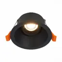 Светильник точечный встраиваемый Alma Light ALD00130 GU10 цвет черный
