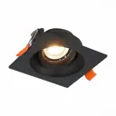 Светильник точечный встраиваемый Alma Light ALD00133 GU10 цвет черный