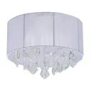 Светильник настенно-потолочный MW-LIGHT 465015904 4 лампы 12 м² цвет хром