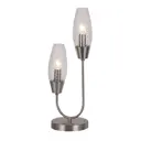 Настольная лампа Escada 10165-2Nickel Desire цвет прозрачный