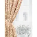 Штора на шторной ленте Узор 170x260 см цвет бежево-золотой