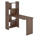 Компьютерный стол Мэрдэс СТЛ-ОВ+С120Прям без тумбы Ш-Ч 70x152x153 см ЛДСП цвет шоколад