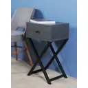 Тумба прикроватная 40x54.5x30 см 1 ящик ЛДСП цвет графит