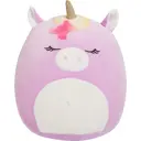 Подушка-игрушка Единорог 30x23 см цвет сиреневый