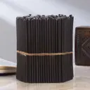 Набор свечей ритуальных чёрных № 100 2 кг