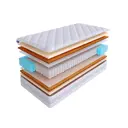 Матрас SkySleep Pleasure Middle S500 100x200 см независимый пружинный блок, полутораспальный, ортопедический, латексный