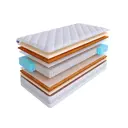 Матрас SkySleep Pleasure Middle S1000 65x170 см независимый пружинный блок, детский, ортопедический, латексный
