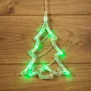 Светодиодная фигура Neon-Night Елочка на присоске с подвесом 19x16x1 см