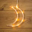 Светодиодная фигура Neon-Night Месяц на присоске с подвесом 19x15x1 см