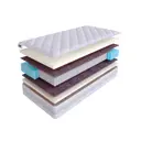 Матрас SkySleep Pleasure Memo S1000 115x200 см независимый пружинный блок, полутораспальный, ортопедический