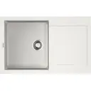 Кухонная мойка OMOIKIRI Sakaime 79-WH 79x50см искусственный гранит/белый