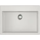 Кухонная мойка OMOIKIRI Tedori-68-WH 68x50см искусственный гранит/белый
