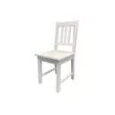 Стул Фабрика скандия Инкери 49x90x42 см дерево цвет белый