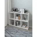 Стеллаж с полками Мебельная фабрика 1+1 103.5x71.6x32 см ЛДСП цвет серый