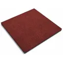 Резиновая плитка 500x500x40 мм красный