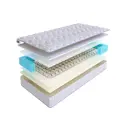 Матрас SkySleep Enjoy Fiber BS 60x205 см зависимый пружинный блок, детский, ортопедический