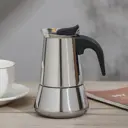 Гейзерная кофеварка Magistro Classic 100 мл 1 чашка пластик и металл цвет сталь