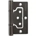 Петля универсальная неразъемная бабочка Punto N75200/2B GR графит 8x4.4х0.25 см 2 штуки
