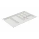 Лоток GTV 18724 47.40x5x74 см пластик цвет белый