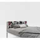 Мягкое изголовье для кровати Roomiroom Гармония 114x26x5 см цвет красновато-коричневый